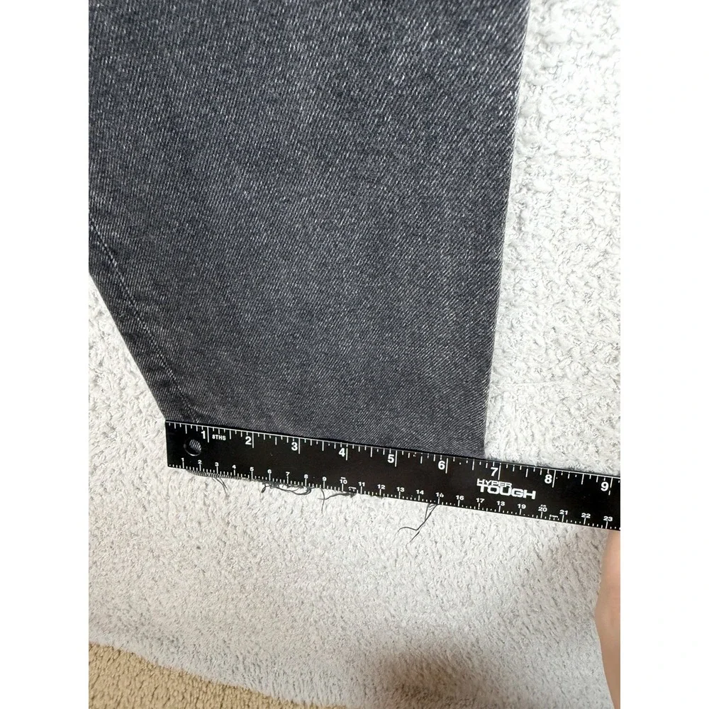 Citizens of Humanity Daphne Jeans Womens 27x28 Black Straight Raw Hem‎ High Rise